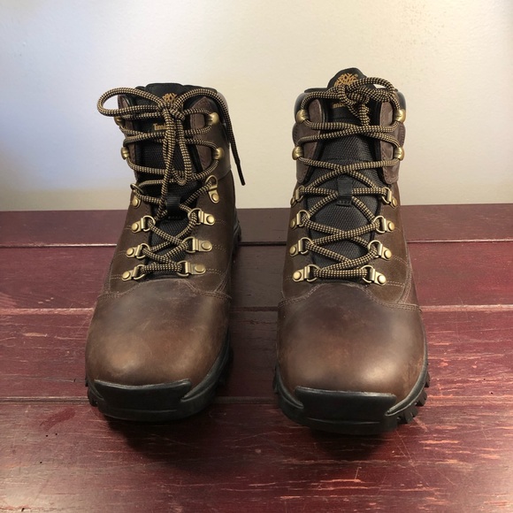 Timberland Men's Leather Mid Ankle Hiking Boot Size 10.5 NWOT - Picture 5 of 11